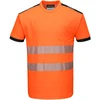 Marškinėliai Portwest T181, Dydis: S, Pw spalvos: Oranžinis/Navy