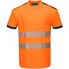 Marškinėliai Portwest T181, Dydis: S, Pw spalvos: Oranžinis/Navy