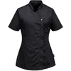 Medicininė PORTWEST C824 tunika S/S, Dydis: S, Pw spalvos: Juodas