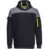 Megztinis su gobtuvu Portwest PW337, Dydis: XXXL, Pw spalvos: Juodas