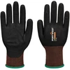 Nitrilo PORTWEST A375 grublėtos pirštinės, Dydis: XL, Pw spalvos: Juodas
