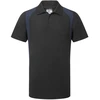 Polo marškinėliai PORTWEST CD812 trumpomis rankovėmis, Dydis: XXXL, Pw spalvos: Juodas/Navy