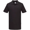 Polo marškinėliai PORTWEST CD812 trumpomis rankovėmis, Dydis: M, Pw spalvos: Juodas/Navy