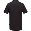 Polo marškinėliai PORTWEST CD812 trumpomis rankovėmis, Dydis: M, Pw spalvos: Juodas/Navy