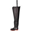 Prailginti guminiai PORTWEST FW71 botai S5, Dydis: 44, Pw spalvos: Juodas
