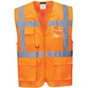 Signalinė PORTWEST ES376 darbo liemenė, Dydis: 4XL, Pw spalvos: Geltona