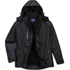 Striukė nuo lietaus Portwest S555, Dydis: XXXL, Pw spalvos: Juodas