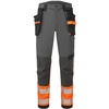 Tamprios kelnės su kišenėmis Portwest EV442, Dydis: 33, Pw spalvos: Oranžinis/Metal Pilkas