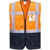 Vadovo liemenė PORTWEST C476, oranžinė, Dydis: XXXL, Pw spalvos: Oranžinis/Navy
