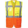 Vadovo PORTWEST S376 liemenė, Dydis: XL, Pw spalvos: Geltona/Oranžinis