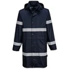 Vandeniui atspari PORTWEST F437 ilga striukė nuo lietaus (100cm), Dydis: XL, Pw spalvos: Navy