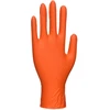 Vienkartinės nitrilinės PORTWEST A930 HD pirštinės (100 vnt.), Dydis: XL, Pw spalvos: Oranžinis