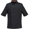 Virėjo švarkas Portwest C746, Dydis: XXXL, Pw spalvos: Juodas