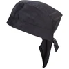 Virtuvės šefo bandana PORTWEST S903, juoda, Pw spalvos: Juodas