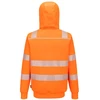 Žieminis PORTWEST PW321 džemperis su gobtuvu, Dydis: 4XL, Pw spalvos: Oranžinis