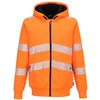 Žieminis PORTWEST PW321 džemperis su gobtuvu, Dydis: 4XL, Pw spalvos: Oranžinis