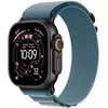 Apple Watch 49mm Light Blue Alpine Loop - Medium - Black Titanium Finish - MG9L4ZM/A