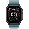Apple Watch 49mm Light Blue Alpine Loop - Medium - Black Titanium Finish - MG9L4ZM/A