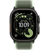 Apple Watch 49mm Green/Neon Trail Loop - S/M - Black Titanium Finish - MG9N4ZM/A