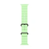 „Apple“ 49 mm neoninis „Žalias“ vandenyno spalvos apyrankė – natūralaus titano apdaila