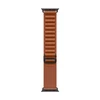 „Apple“ 49 mm terakotos spalvos „Alpine Loop“ laikrodis – vidutinio dydžio – juodo titano apdaila