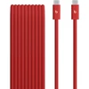 Beats 240W USB-C to USB-C Braided Cable (3 m ) - Rapid Red - MHX94ZM/A