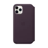 Apple iPhone 11 Pro odinis atverčiamas dėklas - Baklažano spalvos
