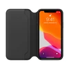 Apple iPhone 11 Pro odinis atverčiamas dėklas - Juodas