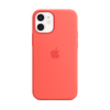 Apple iPhone 12 mini Silikoninis dėklas su MagSafe, Citrusų rožinė (Pink Citrus)
