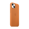Apple iPhone 13 Odinis dėklas su MagSafe, Rudas (Golden Brown)