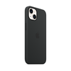 Apple iPhone 13 Silikoninis dėklas su MagSafe, Juodas (Midnight)