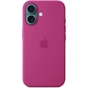 Apple iPhone 16 Silicone Case with MagSafe - Fuchsia - MYY53ZM/A