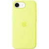 Apple iPhone 16e Silicone Case - Neon Yellow - MGYW4ZM/A