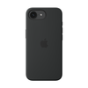 Apple iPhone 16e Silikoninis dėklas – Juodas