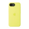 Apple iPhone 16e Silikoninis dėklas – Neon Geltona