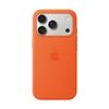 Apple iPhone 17 Pro Silikoninis dėklas with MagSafe – Oranžinis