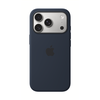 Apple iPhone 17 Pro Silikoninis dėklas with MagSafe – Midnight