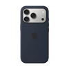 Apple iPhone 17 Pro Silikoninis dėklas with MagSafe – Midnight