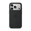 Apple iPhone 17 Pro Silikoninis dėklas with MagSafe – Juodas