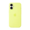 Apple iPhone 17 Silikoninis dėklas with MagSafe - Neon Geltona