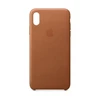 Apple iPhone XS Max Odinis dėklas - Rudas (Saddle Brown)