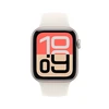 Apple Watch SE 3 GPS 44mm Starlight Aluminium Case with Starlight Sport Band - S/M - MEHG4ET/A