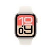 Apple Watch SE 3 GPS 44mm Starlight Aluminium Case with Starlight Sport Band - M/L - MEHJ4ET/A