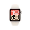 Apple Watch SE 3 GPS + Cellular 40mm Starlight Aluminium Case with Starlight Sport Band - S/M - MEP64ET/A