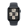 Išmanusis laikrodis Apple Watch SE GPS + Cellular 40mm Midnight Aliuminio dėklas su Midnight Sport Band - S/M