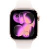 Apple Watch Series 11 GPS 42mm Rose Gold Aluminium Case with Light Blush Sport Band - M/L - MEU44ET/A