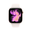 Apple Watch Series 11 GPS 46mm Rose Gold Aluminium Case with Light Blush Sport Band - M/L - MEV74ET/A