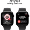 Apple Watch Series 11 GPS 46mm Jet Black Aluminium Case with Black Sport Band - M/L - MEUX4ET/A