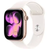 Apple Watch Series 11 GPS 46mm Rose Gold Aluminium Case with Light Blush Sport Band - M/L - MEV74ET/A