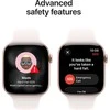 Apple Watch Series 11 GPS 46mm Rose Gold Aluminium Case with Light Blush Sport Band - S/M - MEV64ET/A